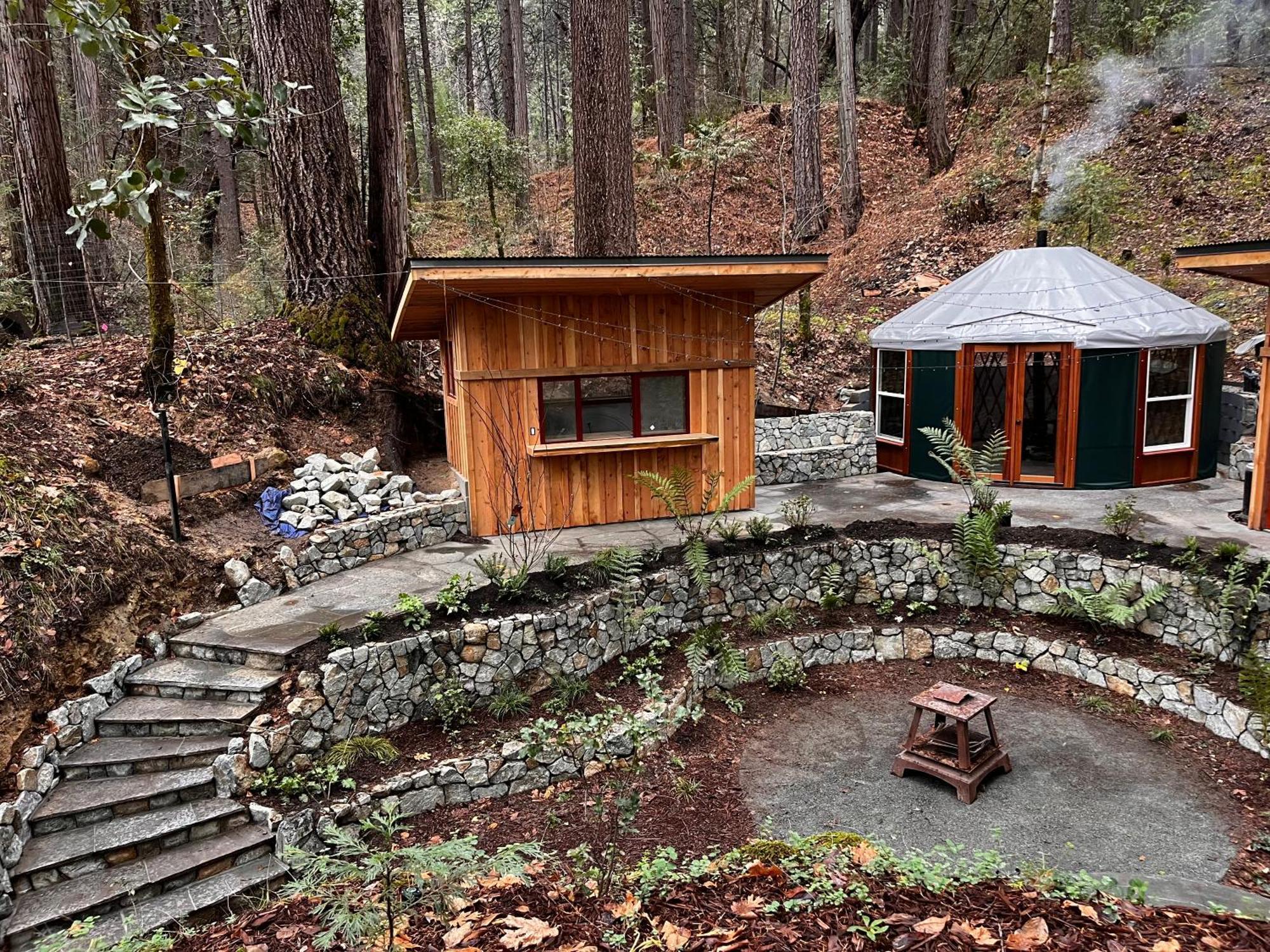 ホテル Magical Yurt In The Woods - 2 Miles From Town ネバダシティ エクステリア 写真