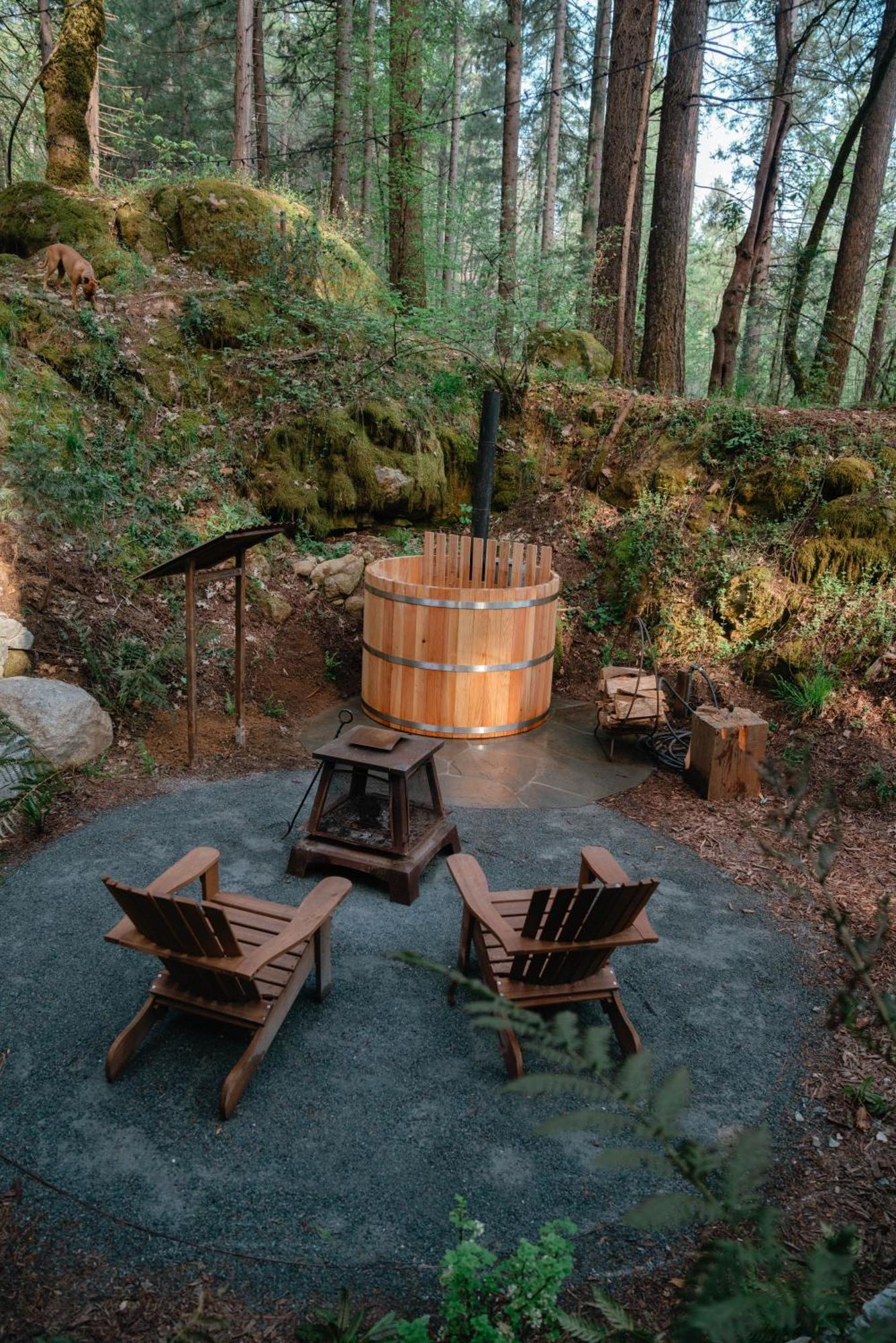 ホテル Magical Yurt In The Woods - 2 Miles From Town ネバダシティ エクステリア 写真